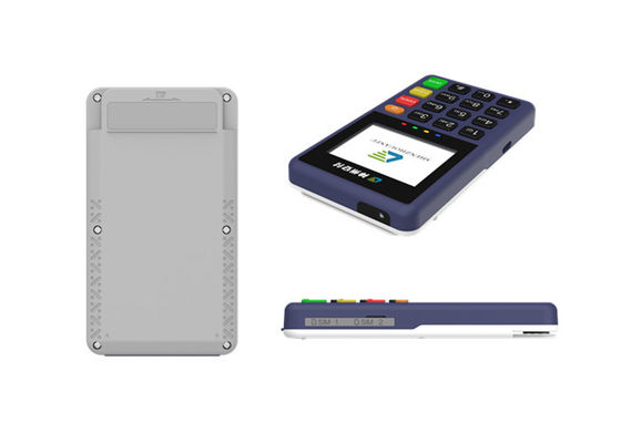2.4 pouces Restaurants de détail Mini-POS machine de facture Paiement mobile Terminal de point de vente Linux RTOS