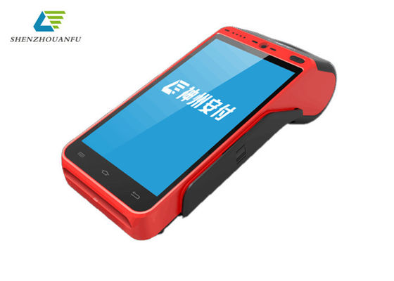 Imprimante haute vitesse 5.5 pouces, Terminal de point de vente intelligent Android, prise en charge 4G Wifi