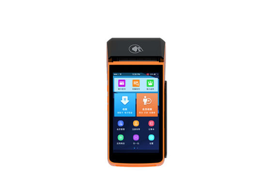 Terminal de position android intelligent PCI PTS EMV PAYWAVE PAYPASS TQM avec NFC