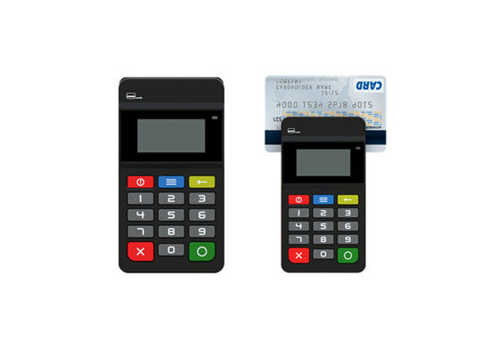 Terminal de point de vente de balayage de carte visa mastercard à clavier pin sans fil avec Bluetooth