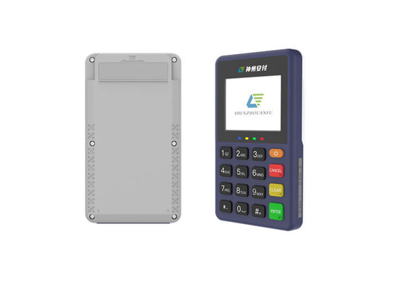 2.4 pouces Machine à puces tactiles Appareil de paiement portable Hardware Portable Linux Mini Terminal à puces