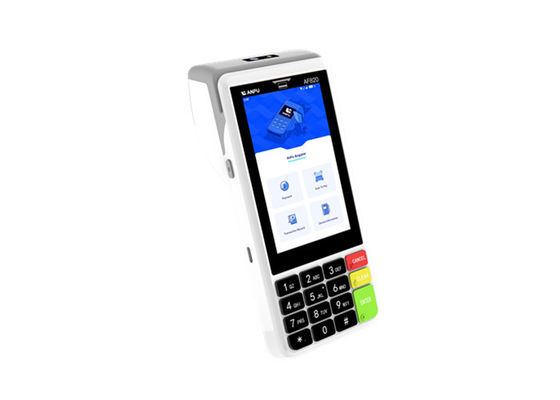 Écran tactile de 4 pouces Mini ordinateur terminal POS Android avec mémoire 16G Système POS mobile 2G / 3G / 4G / WIFI / GPS
