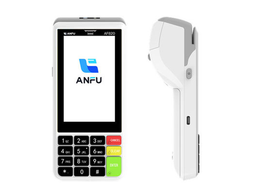 Scanner de codes à barres 1D 2D QR avec NFC et imprimante 58 mm tout en un