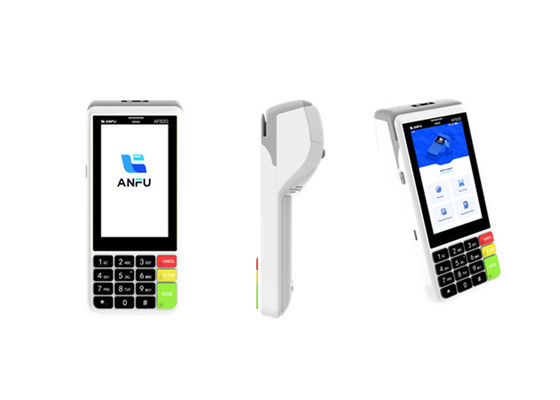 4 pouces Politiques dans le contrôle des impôts Smart POS portable Android POS Terminal avec imprimante de reçus thermiques 58 mm