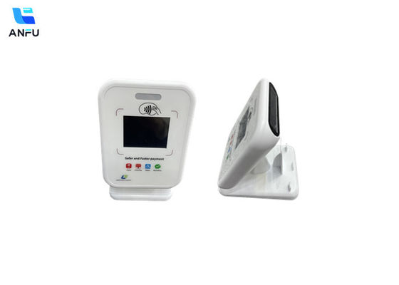 Scanner de code Qr blanc Boîte de son diffusion vocale haut-parleur en nuage Pour paiement
