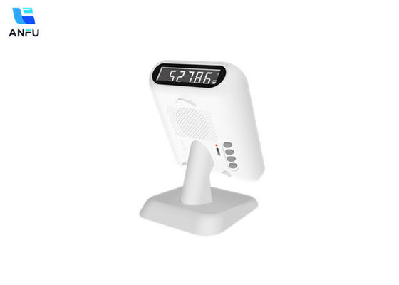 Boîte de son QR statique haut-parleur vocal mobile avec appareil de paiement d'écran de code segment sans fil