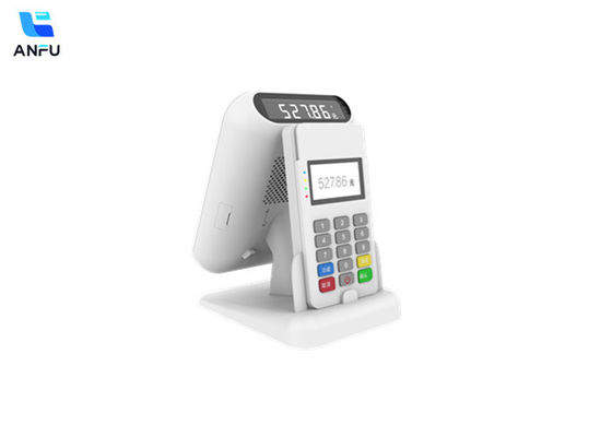 Système statique de paiement de la boîte audio du haut-parleur vocal avec code QR
